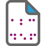 Braille icon